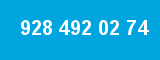 928 492 02 74 928 492 02 74